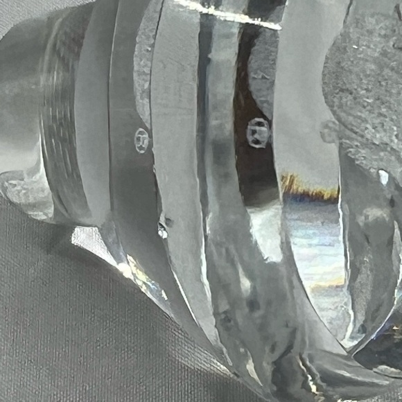 Vintage Clear Glass Round Decanter Stopper Replacement - Picture 8 of 8